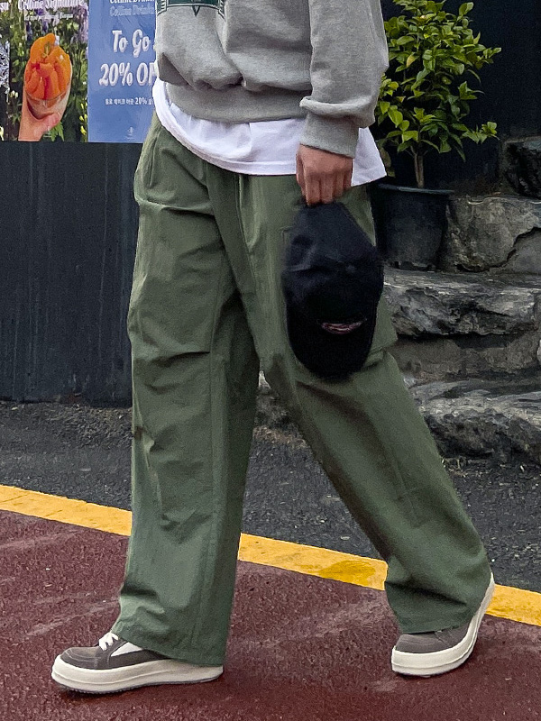 (XL-6XL)<BR>아투로 半宽配合 货物松紧带裤