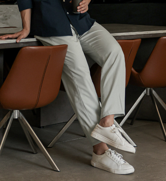 (28-40)<br>탄브룩 标准配合 侧边带 宽松长裤<br><font color="#224f20"><b>*选择长度 (9부,10부)</b></font><br><font color="#fb5ec9"><b>[1+1]</b></font>