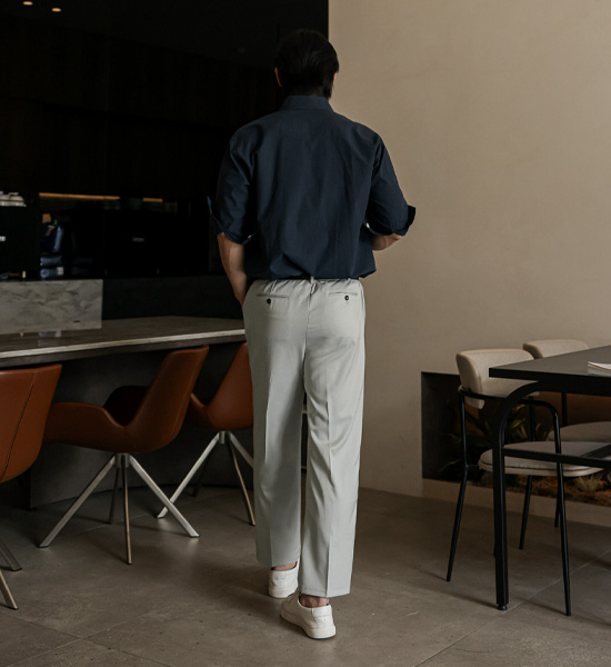 (28-40)<br>탄브룩 标准配合 侧边带 宽松长裤<br><font color="#224f20"><b>*选择长度 (9부,10부)</b></font><br><font color="#fb5ec9"><b>[1+1]</b></font>