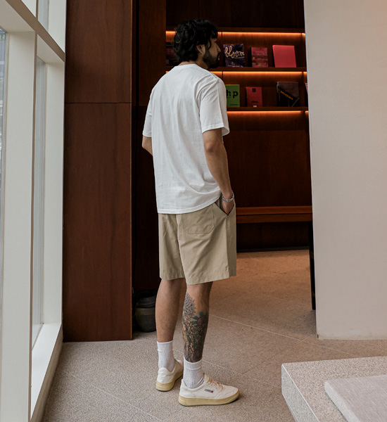 (M-6XL)<br>마르타 松紧带短裤<br><font color="#fb5ec9"><B>[1+1]</B></font>