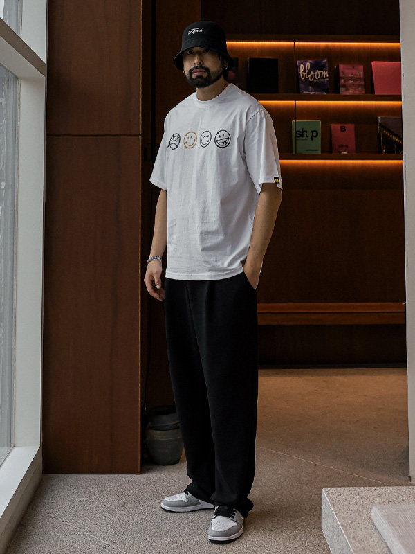 (L-5XL)<br>스마리포 短袖T恤