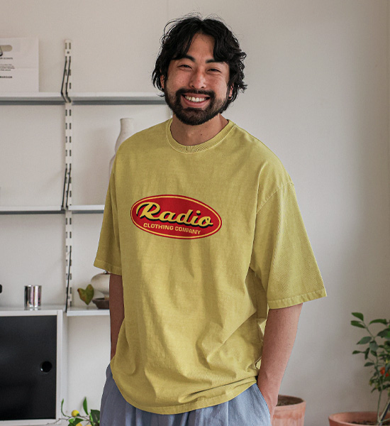 (L-5XL)<BR>소로카 颜料 短袖T恤