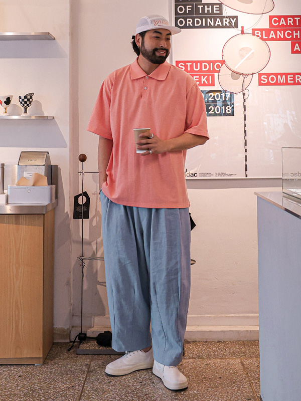 (XL-4XL)<BR>모트루 短袖领衬衫