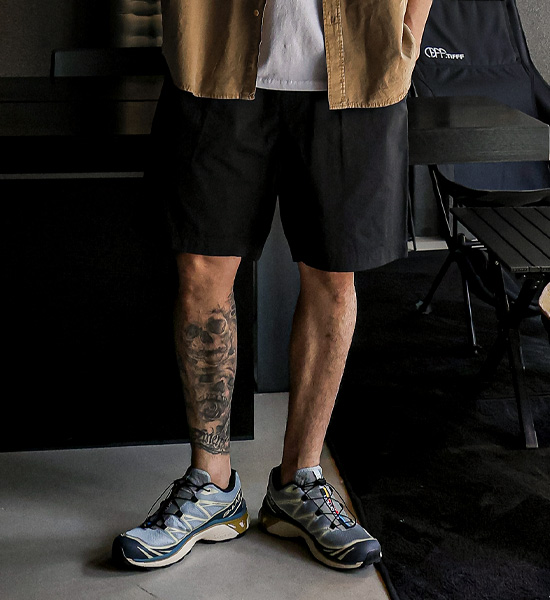 (M-6XL)<br>마르타 松紧带短裤<br><font color="#fb5ec9"><B>[1+1]</B></font>