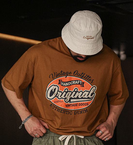 (L-5XL)<BR>마그론 短袖T恤