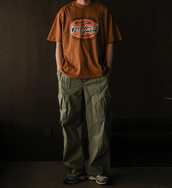 (L-5XL)<BR>마그론 短袖T恤