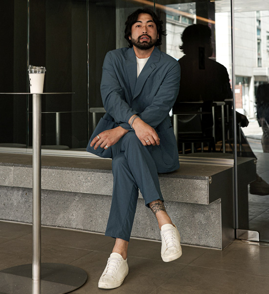 (L-5XL)<br>반디버 标准配合 侧边带 宽松长裤