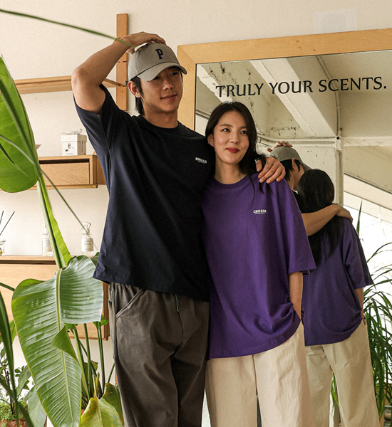 (L-5XL)<BR>시티트립 短袖T恤