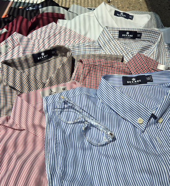 (M-5XL)<br>오까네 시크릿 分层 衬衫