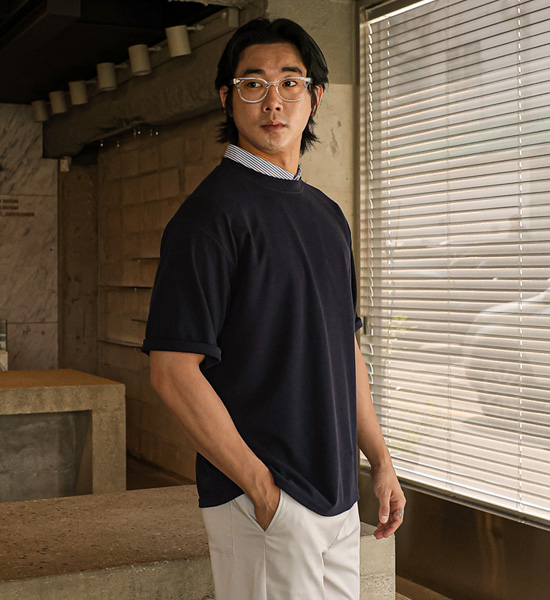 (M-5XL)<br>오까네 시크릿 分层 衬衫