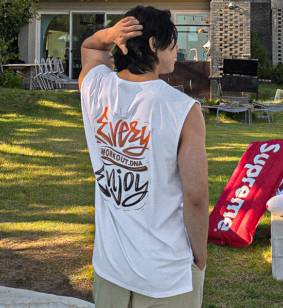 (L-5XL)<br>조이데이 模态无袖<br><font color="#072c81"><B>[ W.DNA ]</B></font>