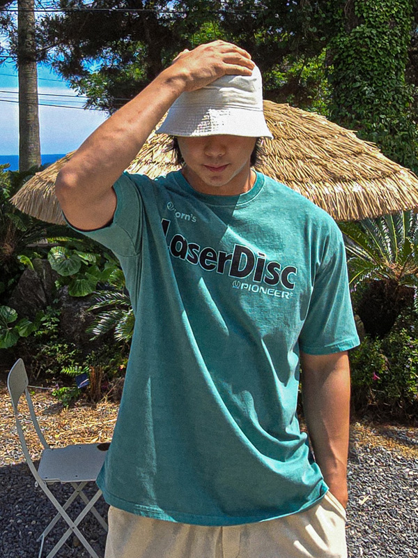 (2XL-5XL)<BR>콘당 颜料 短袖T恤