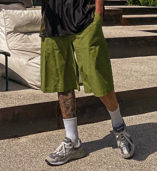 (XL-6XL)<BR>디그라스 7부밴딩팬츠