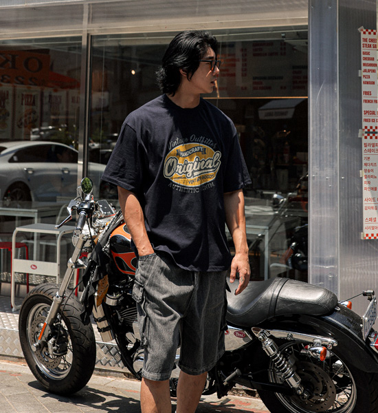 (L-5XL)<br>사리야 货物绑带短裤 262