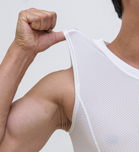 (L-5XL)<BR>마크타퍼 矫正无袖衬衫<br><font color="#fb5ec9"><B>[1+1]</B></font>