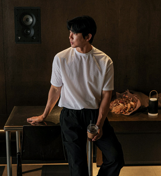 (L-5XL)<br>바카니야 网眼短袖连体衣 T003