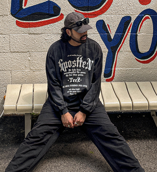 (XL-6XL)<BR>스탠더티 长袖t恤