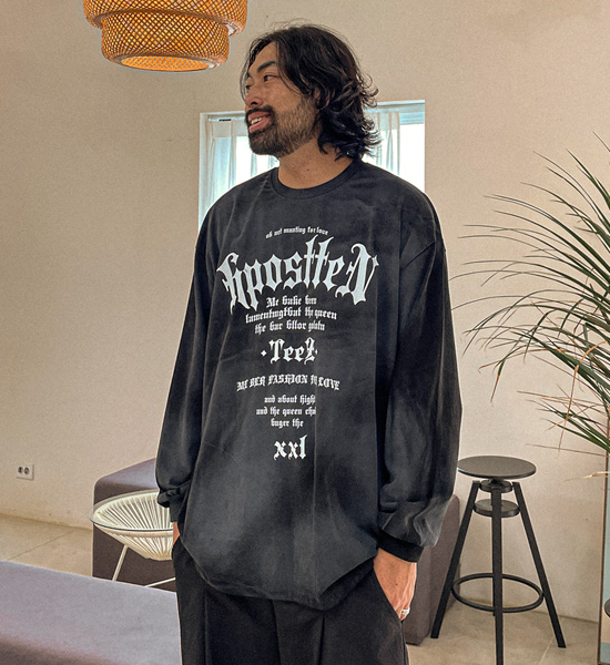 (XL-6XL)<BR>스탠더티 长袖t恤