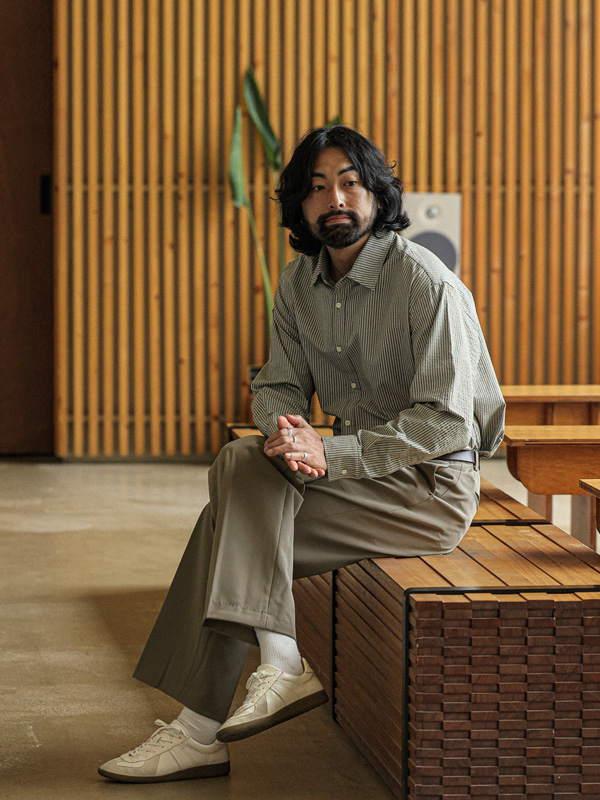 (L-4XL)<BR>티츄 条纹衬衫 633