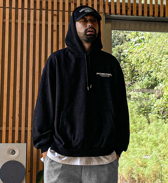 (XL-6XL)<BR>인터내셔널 带帽T恤