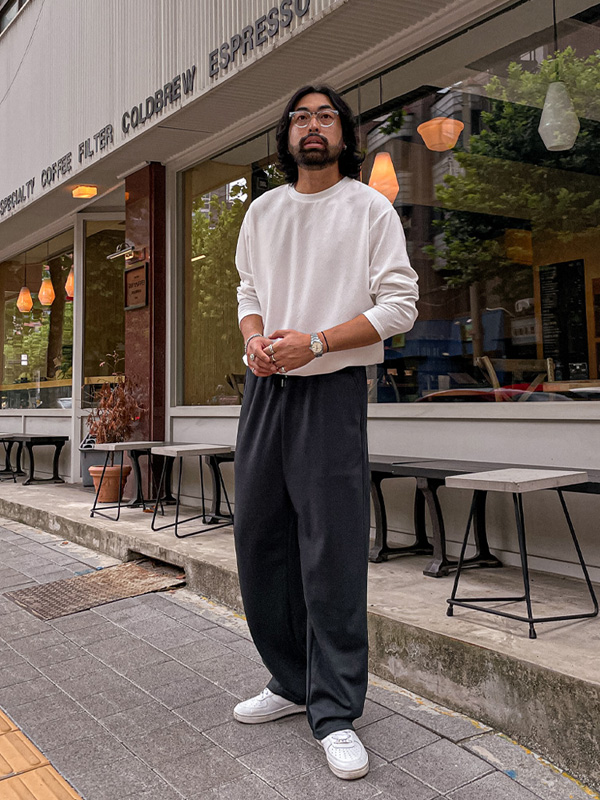 (L-5XL)<BR>코리오 长袖t恤<br><font color="#fb5ec9"><B>[1+1]</B></font>