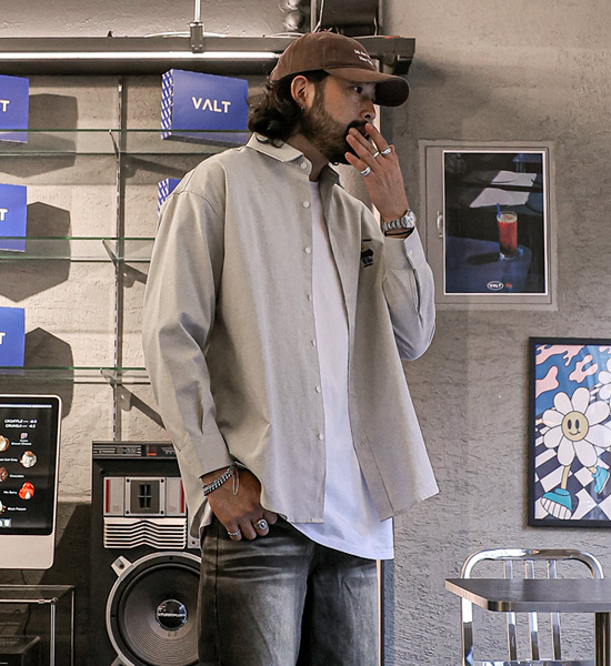 (L-5XL)<BR>마르부크 衬衫