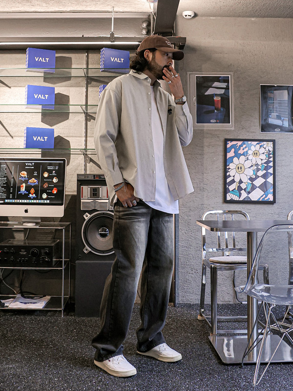 (L-5XL)<BR>마르부크 衬衫