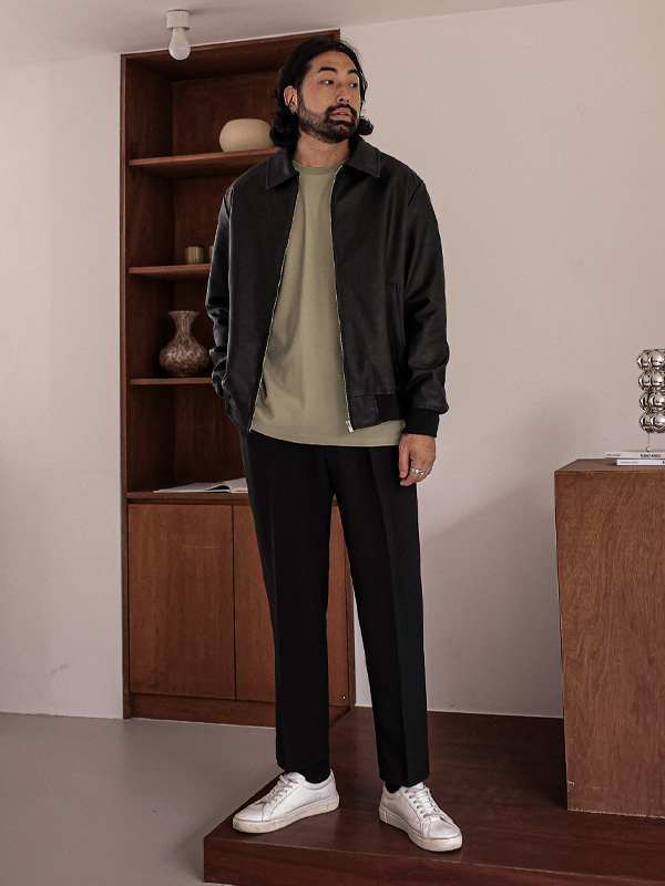 (S-2XL)<br>인베스트 松紧带宽松裤 <br><font color="#098a09"><B>选择长度 (基础,长款+10cm)</B></font>