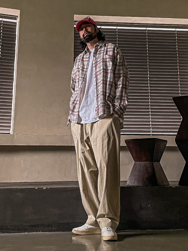 (XL-6XL)<br>쿠파노 半宽配合 퍼티그밴딩팬츠