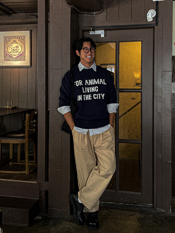 (L-5XL)<BR>나다크아 针织衫