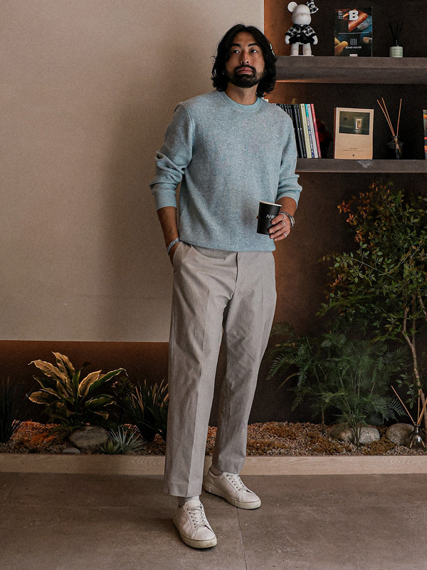 (M-5XL)<BR>소트너 하찌니트