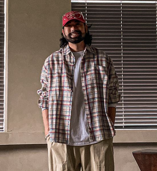 (XL-6XL)<BR>히크파드 格子衬衫