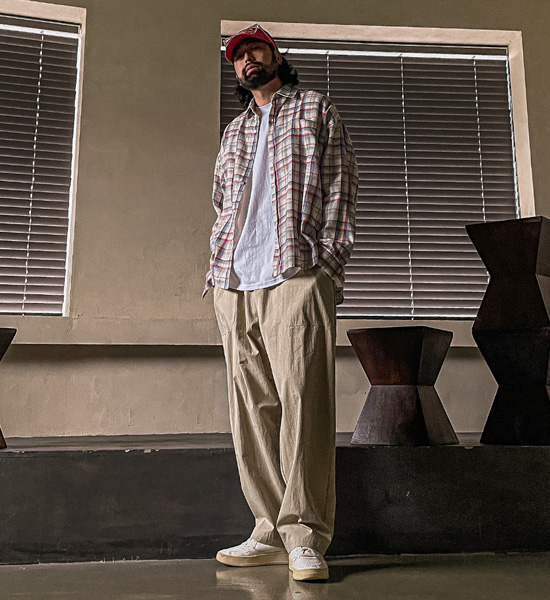 (XL-6XL)<BR>히크파드 格子衬衫