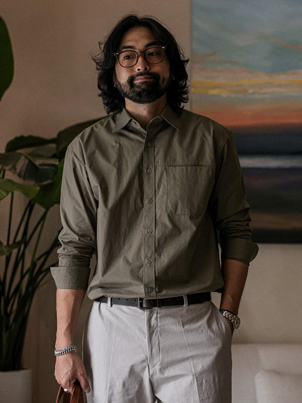 (M-5XL)<BR>치파쿠 衬衫