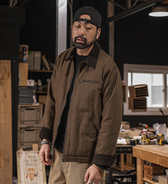 (L-6XL)<br>바도더 工作夹克 J001