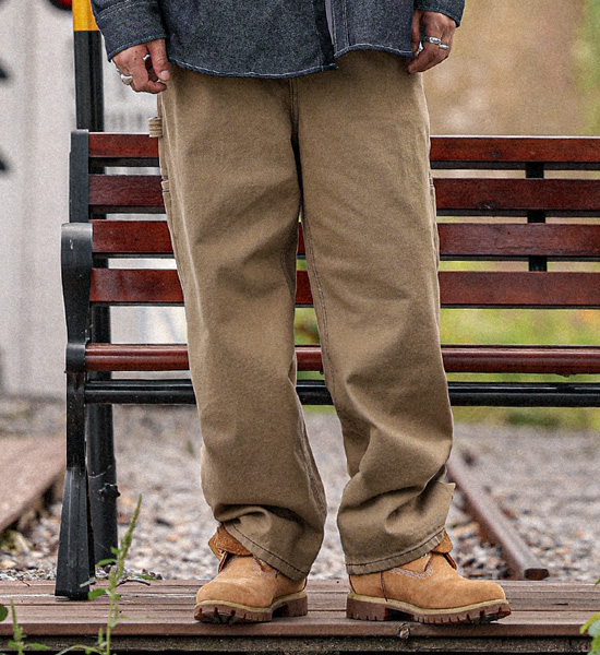 (S-5XL)<BR>퓨로 半宽配合 旺克裤子 <br><font color="#098a09"><B>选择长度 (基础,长款+8cm)</B></font>