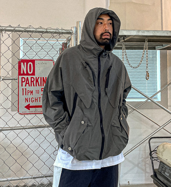 (XL-6XL)<BR>타코사디 후드바람막이