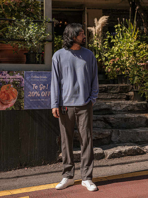 (L-5XL)<BR>쿠사티 长袖t恤