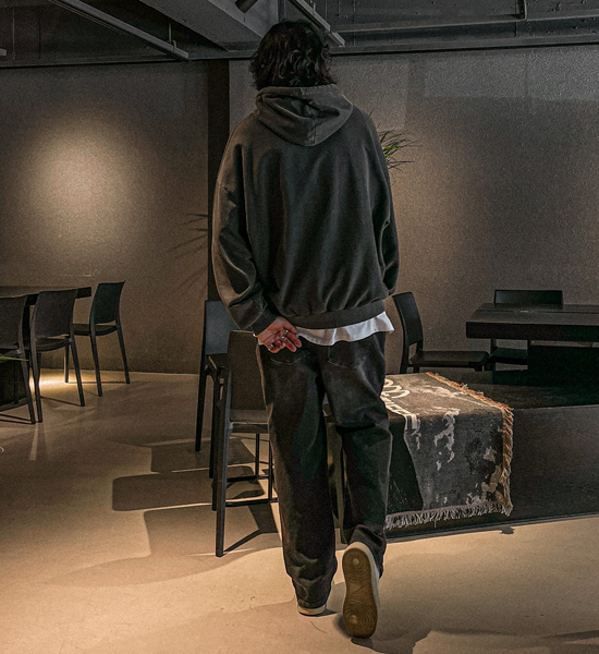 (L-4XL)<BR>비스타라 标准配合 牛仔松紧带裤