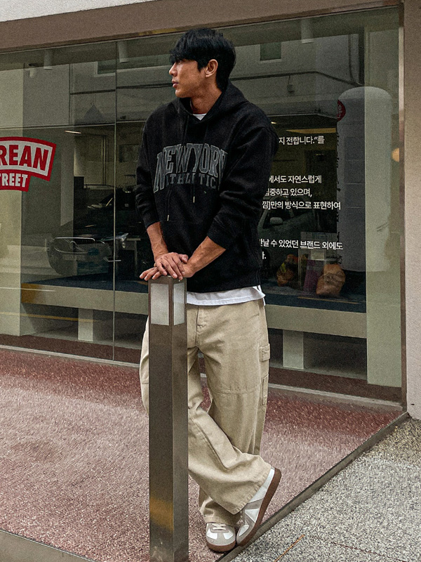 (L-5XL)<BR>마리스토 带帽T恤