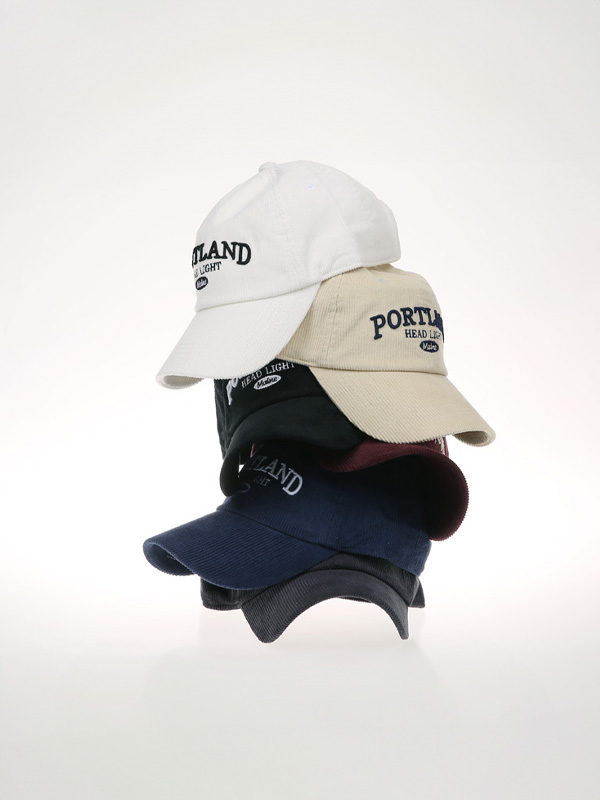 쿠라비디 灯芯绒球帽