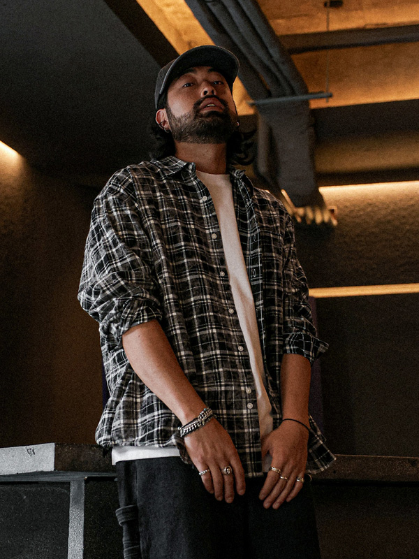 (XL-5XL)<BR>코우스비 格子衬衫