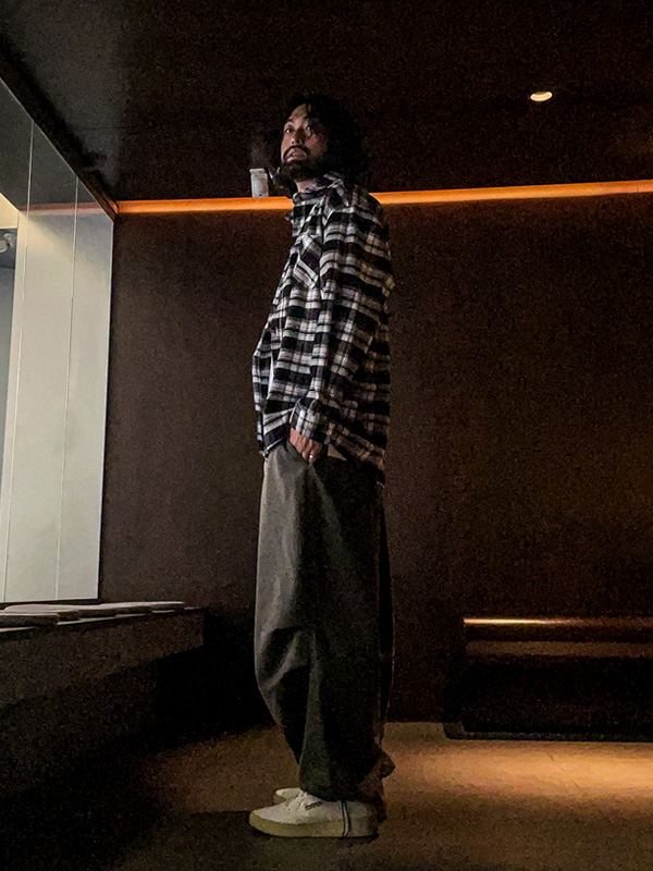 (L-5XL)<br>쥬피오 格子衬衫 N004