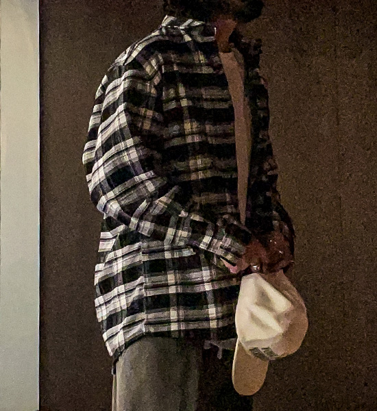 (L-5XL)<br>쥬피오 格子衬衫 N004