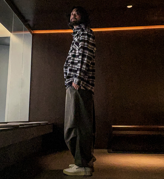 (L-5XL)<br>쥬피오 格子衬衫 N004