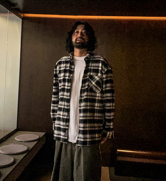 (L-5XL)<br>쥬피오 格子衬衫 N004