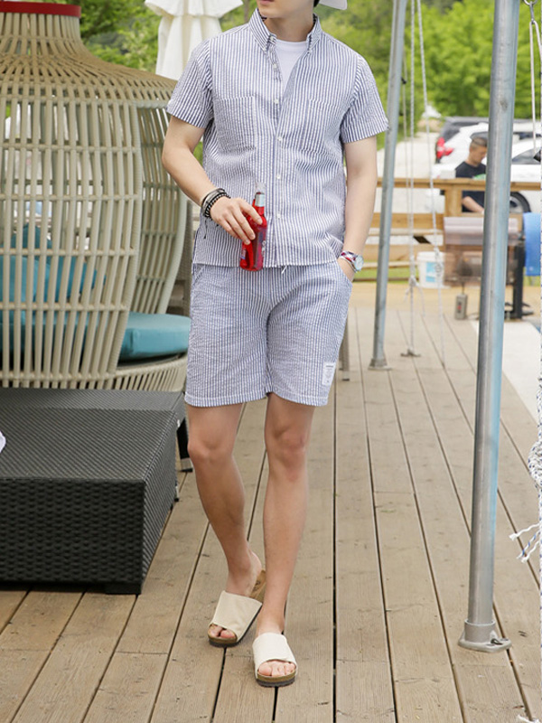 <br><font color="#fd0303">[365SALE]</font><br><font color="#2046a7">★교환/반품불가★</font><br>인기순 시어서커스트라이프팬츠(束腰连衣裙)