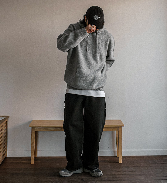 (M-5XL)<BR>코밸리스 니트후드