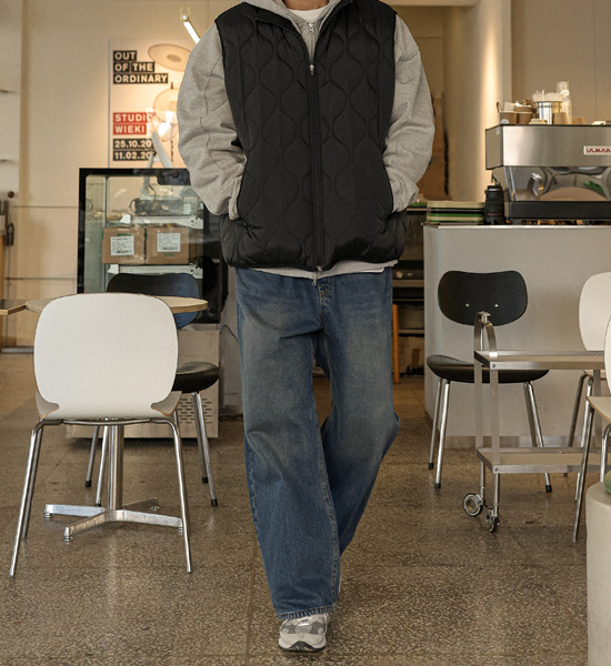 (XL-6XL)<BR>루알딘 半宽配合 牛仔松紧带裤 RA-1072