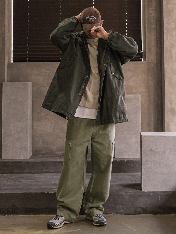 (XL-6XL)<BR>추티야 连帽野战夹克 88595